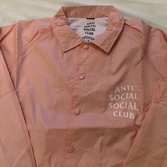 Anti Social Social Club ASSC Feel 4 U Coaches Jacket - Picture 5 of 8